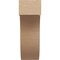 Ekena Millwork 5"W x 10"D x 15"H Classic Del Monte Rough Cedar Woodgrain TimberThane Corbel, Primed Tan CORUR05X10X15DELRCPR - alternate 4